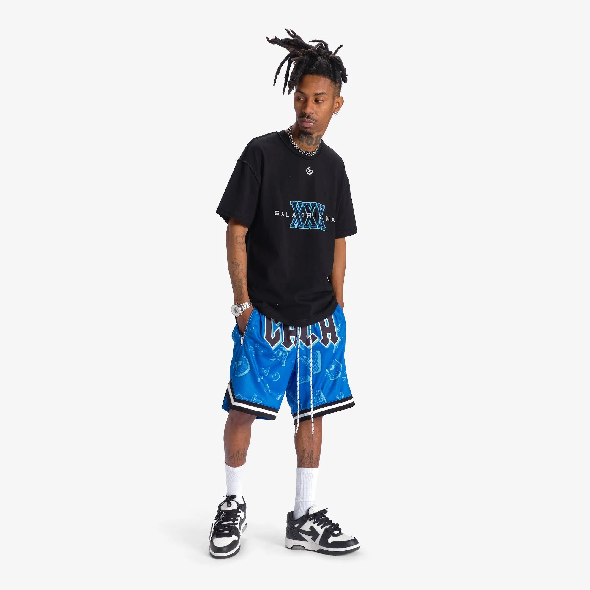 "HEROES" TEE (BLACK)