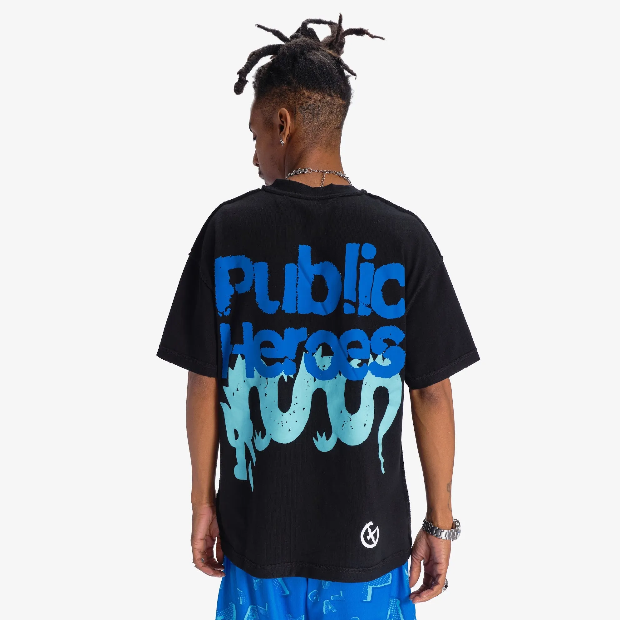 "HEROES" TEE (BLACK)