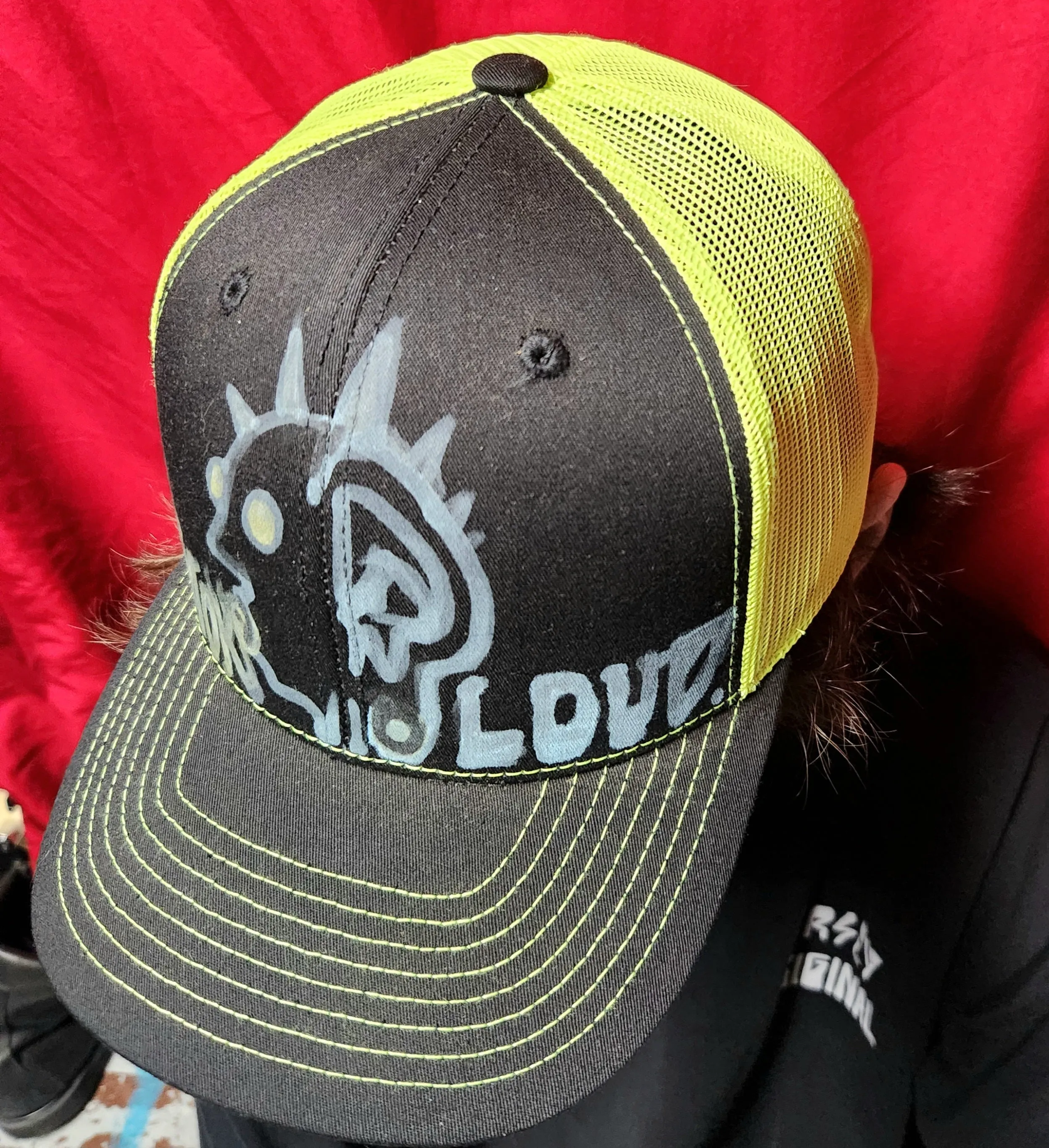"Smoke Loud" Custom 1-of-1 Trucker Hat