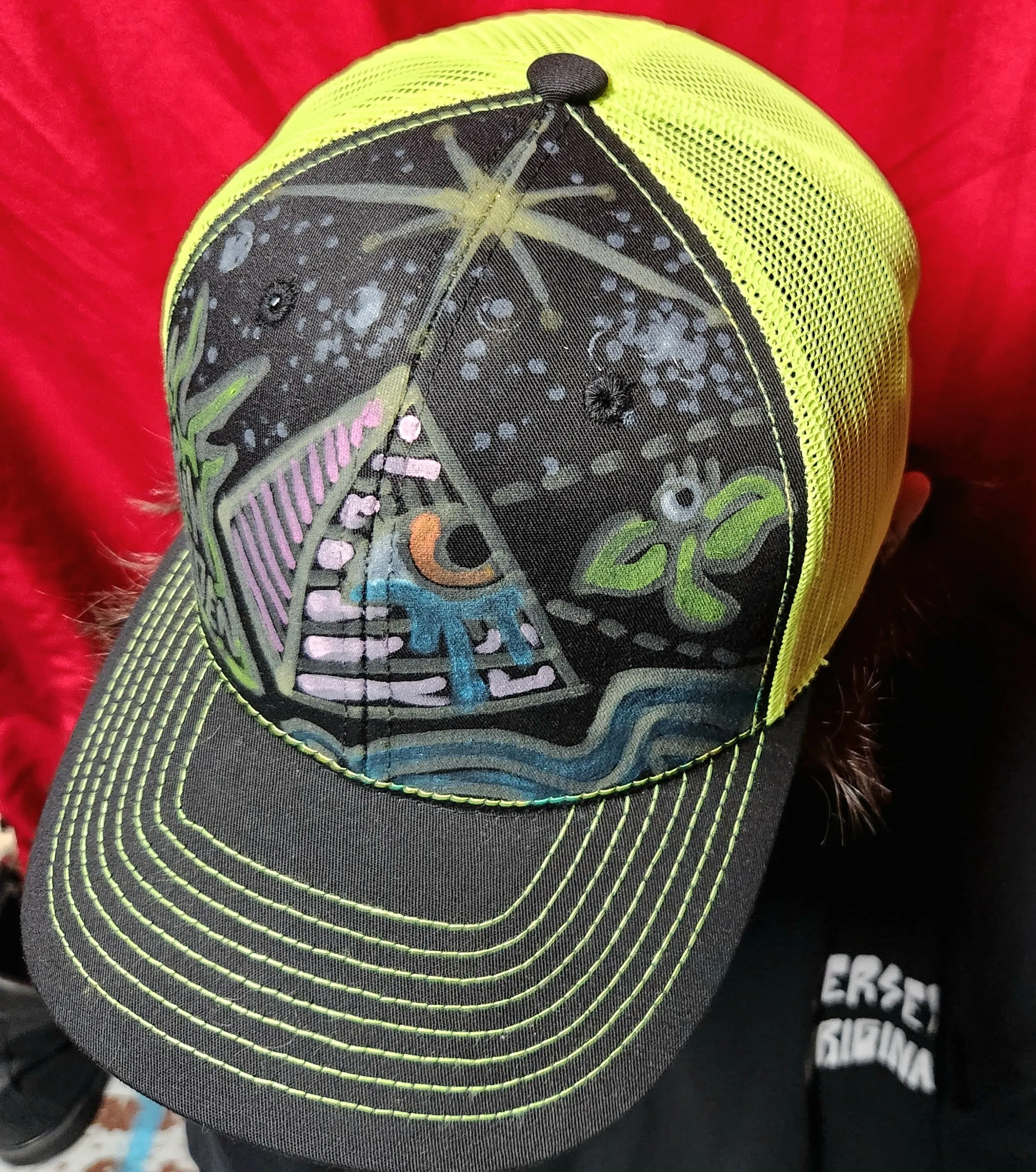 "Tri-Point Dreams" Custom 1-of-1 Trucker Hat