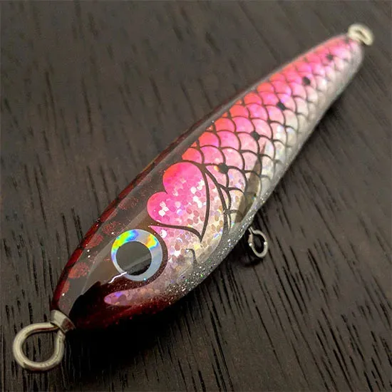 Reef Original Handmade Wood Lure - Diving Pencil B-Type 140 (Heavy Hook Type)