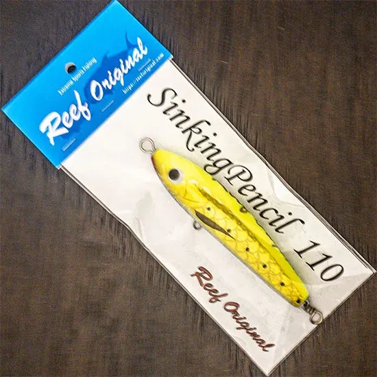Reef Original Handmade Wood Lure - Sinking Pencil 130