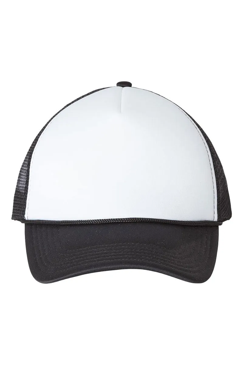 Retro Checkered Wifey Foam Mesh Back Trucker Cap