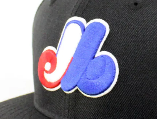 Retro Montreal Expos New Era 59Fifty Fitted Hat (Jordan Playoff 8s Gray Under Brim)