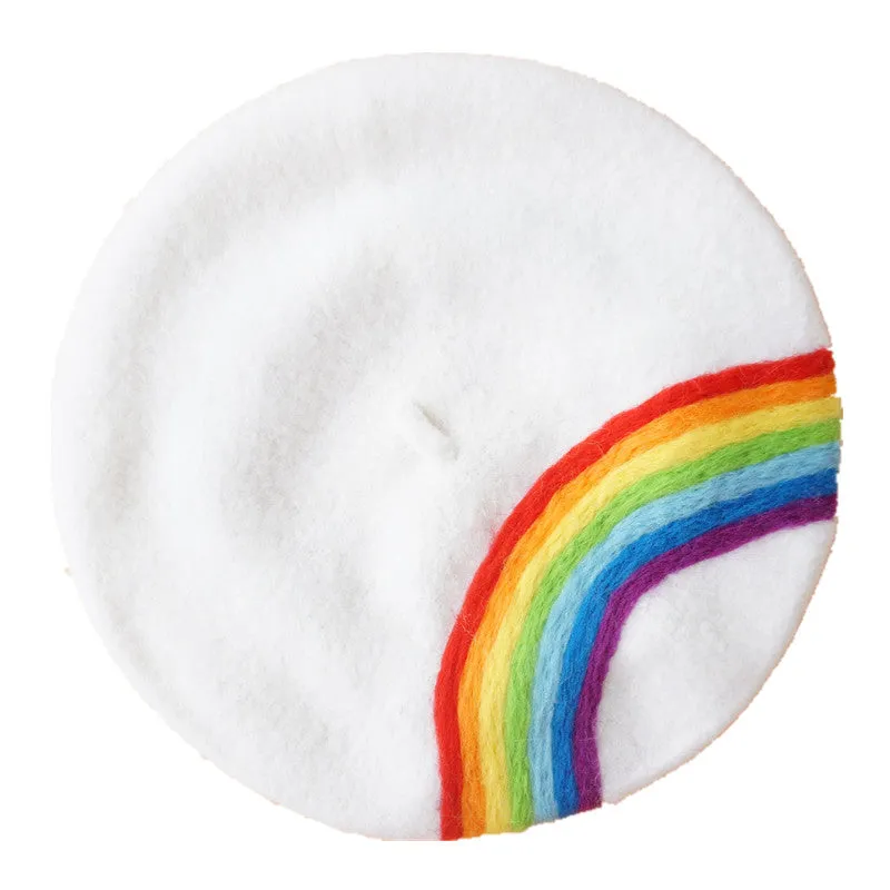 RETRO WILD RAINBOW BERET UB3424