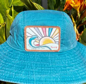 Rural Heart®️ by René Earnhardt “Here Comes the Sun” bucket hats