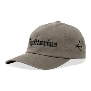 SAGITTARIUS ZODIAC HAT (OLIVE/GREY)