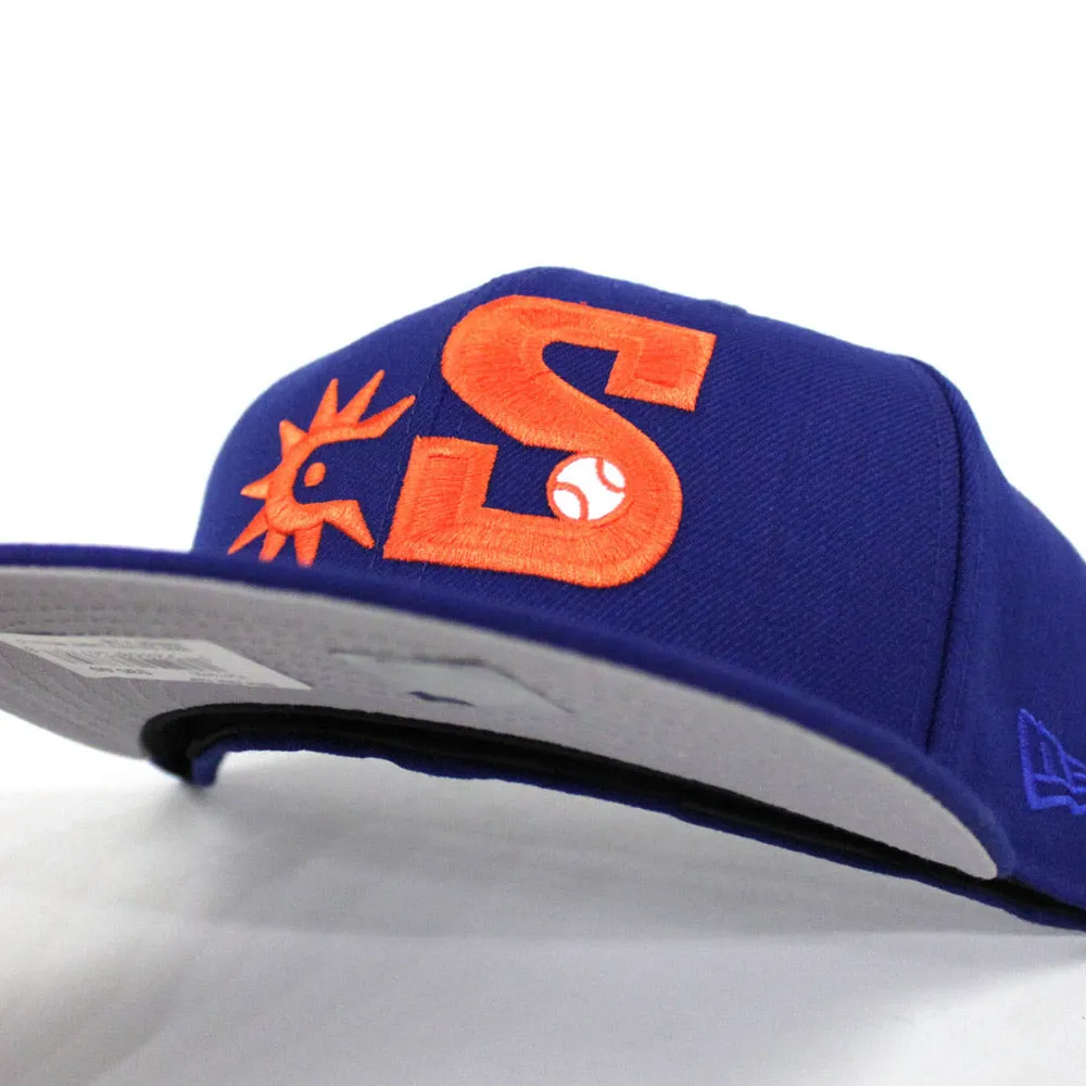 Salinas Spurs New Era 59Fifty Fitted Hat (Team Color Gray Under Brim)