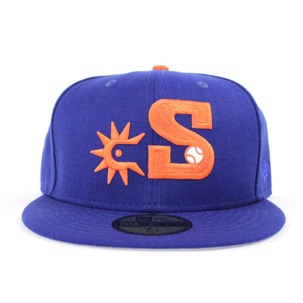 Salinas Spurs New Era 59Fifty Fitted Hat (Team Color Gray Under Brim)