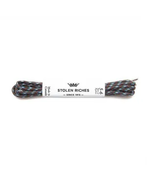 Sanremo Brown Reflective (Length: 27"/69cm) with Silver Tip