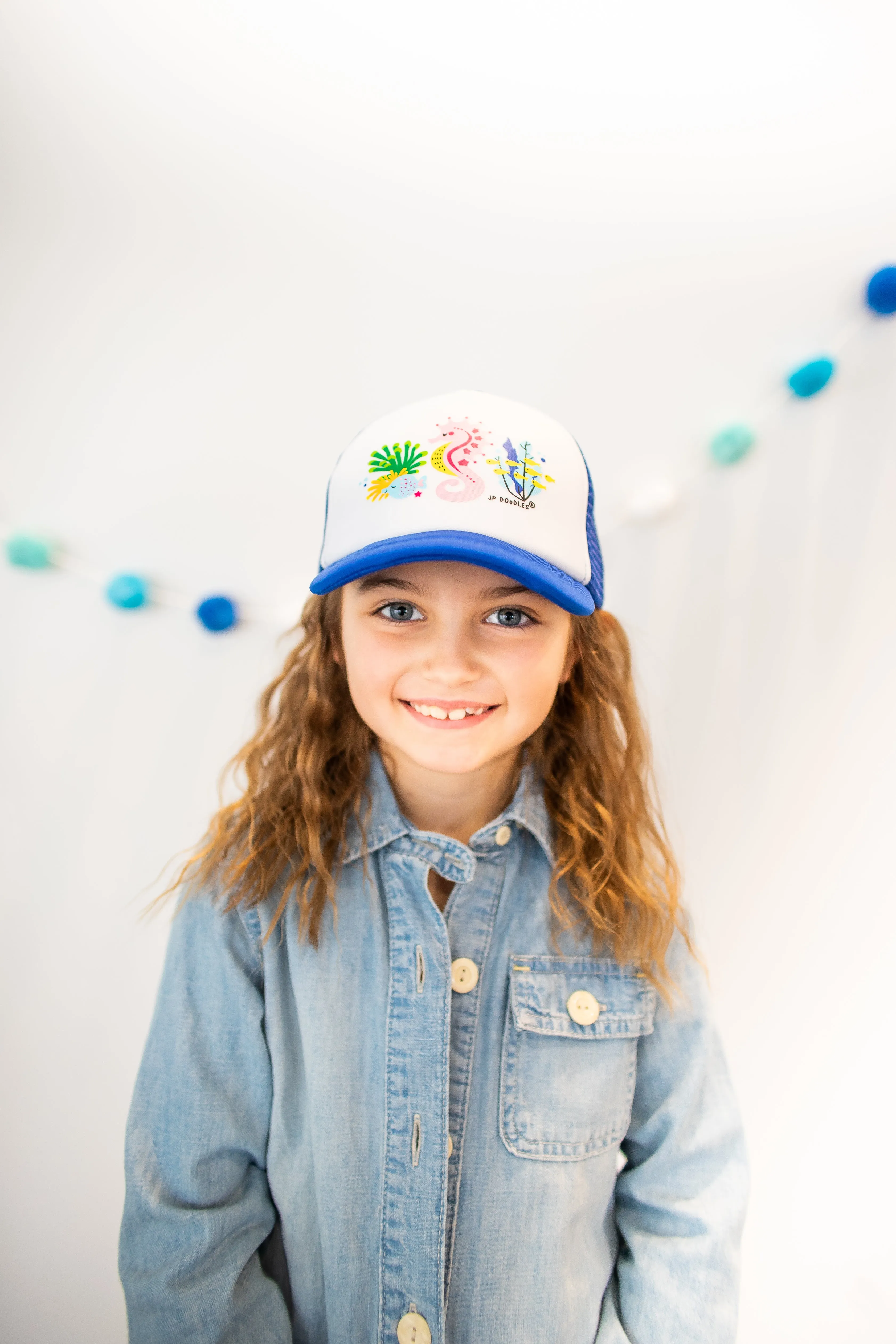 Seahorse Kids Trucker Hat