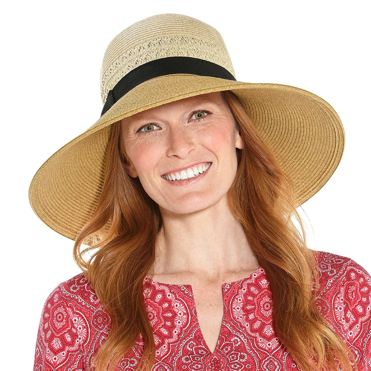 Shannon Wide Brim Beach Hat