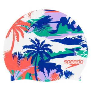 Silicone Print Swimming Cap