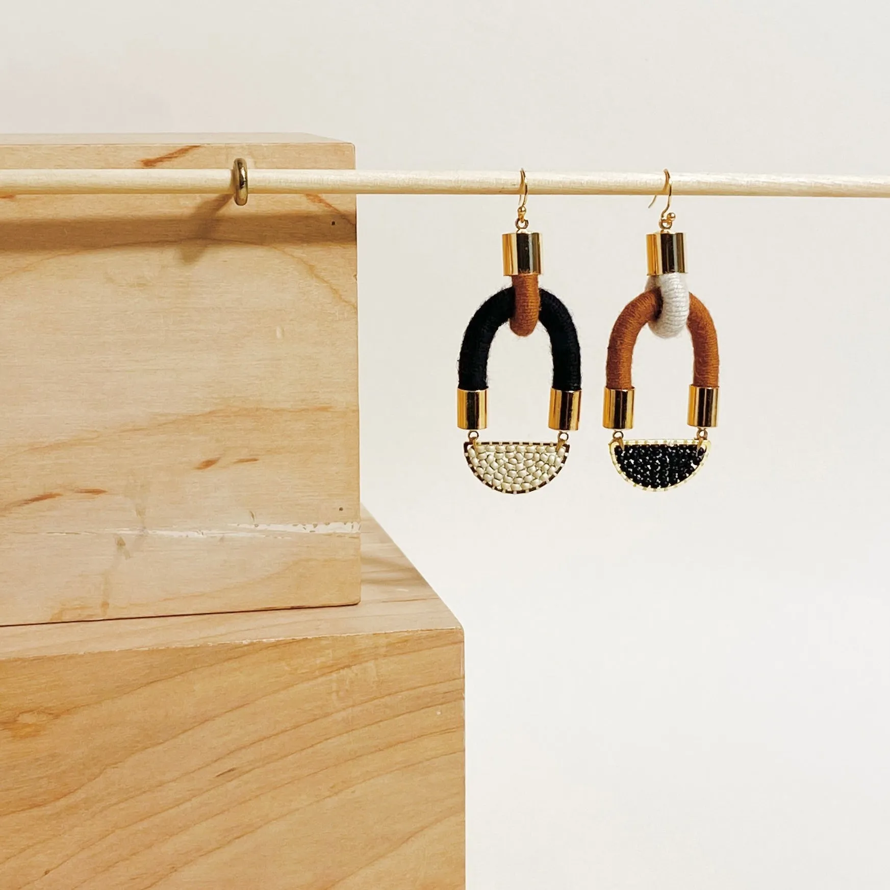 Simpatico Earrings in Neutral Tones