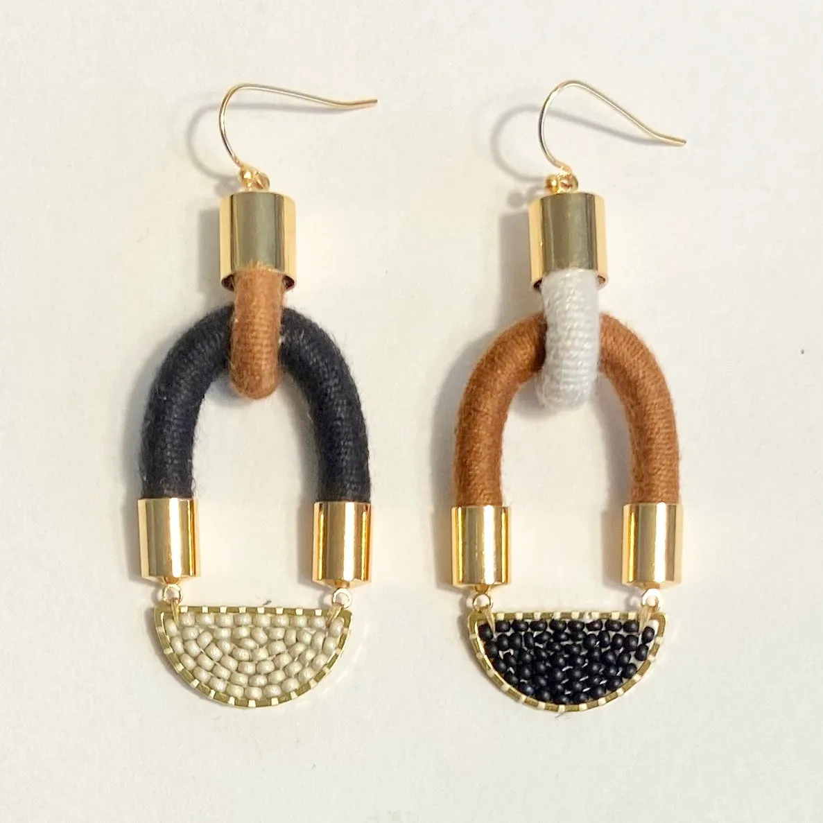 Simpatico Earrings in Neutral Tones