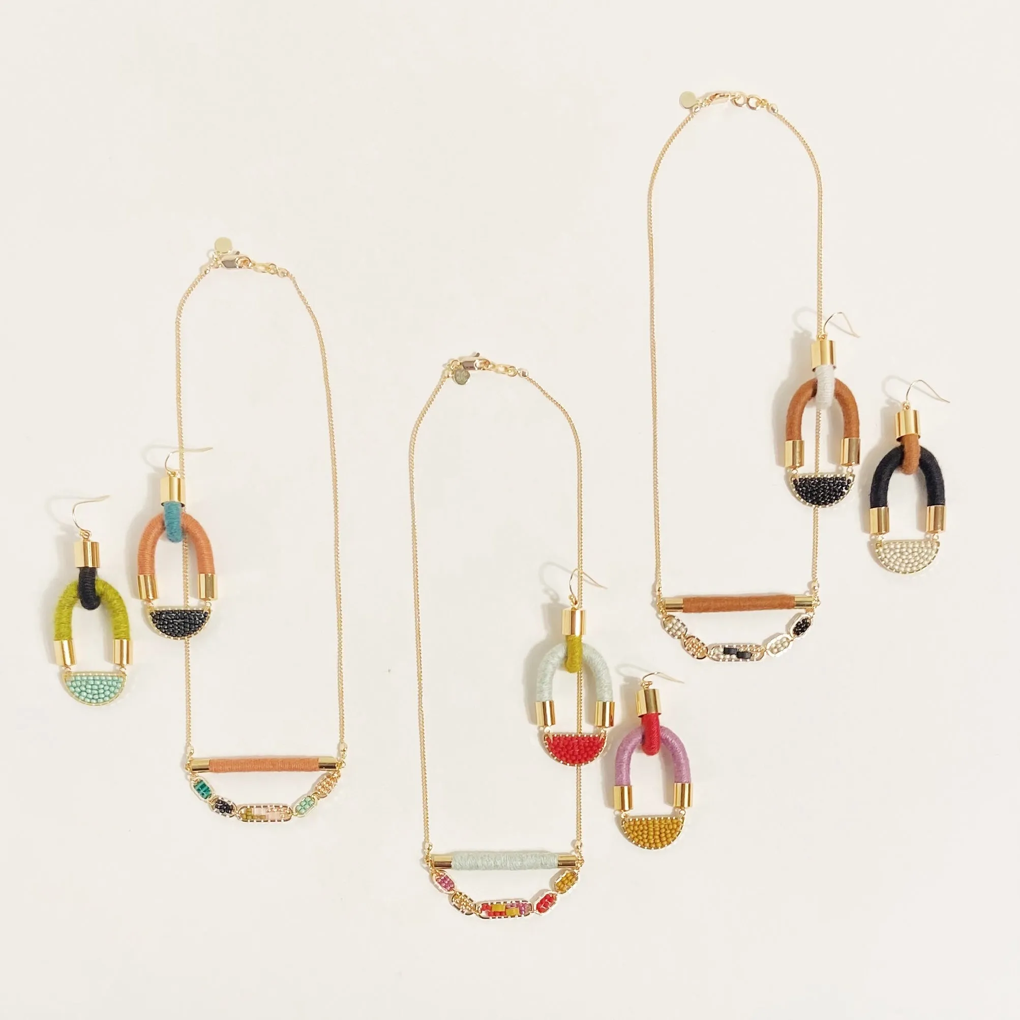 Simpatico Earrings in Neutral Tones
