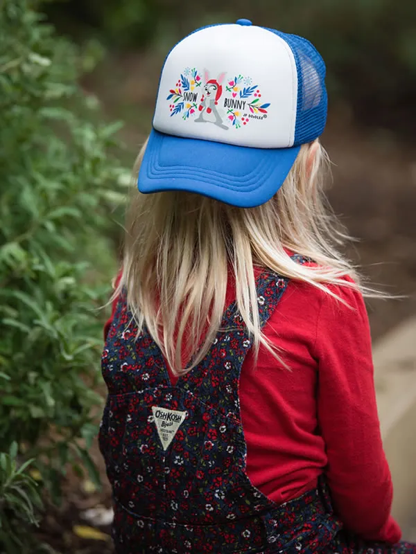Snow Bunny Kids Trucker Hat