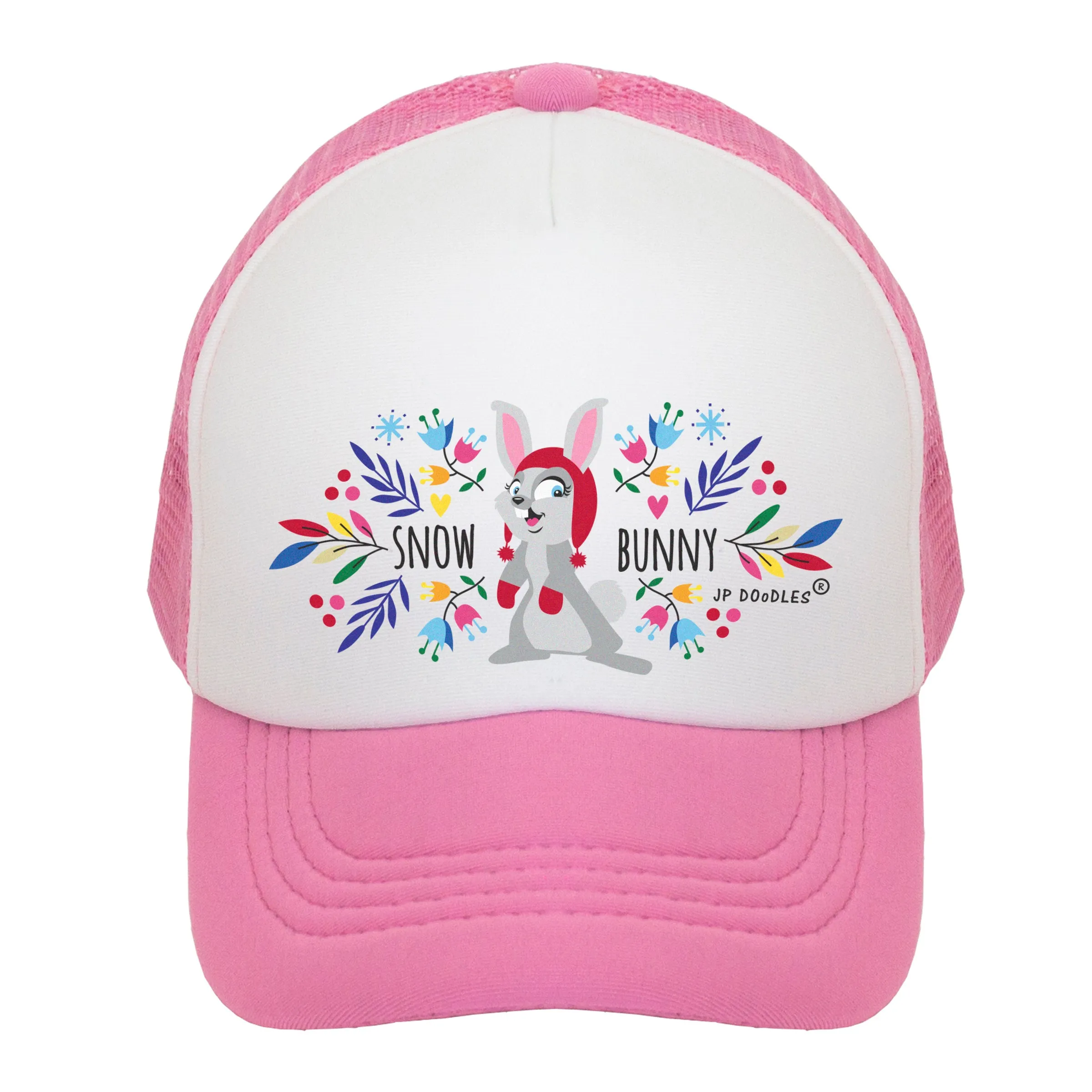 Snow Bunny Kids Trucker Hat