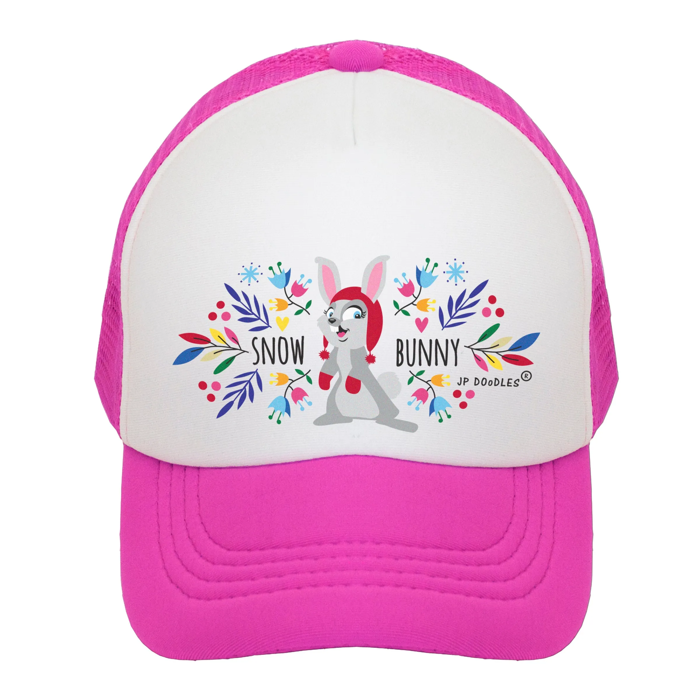 Snow Bunny Kids Trucker Hat
