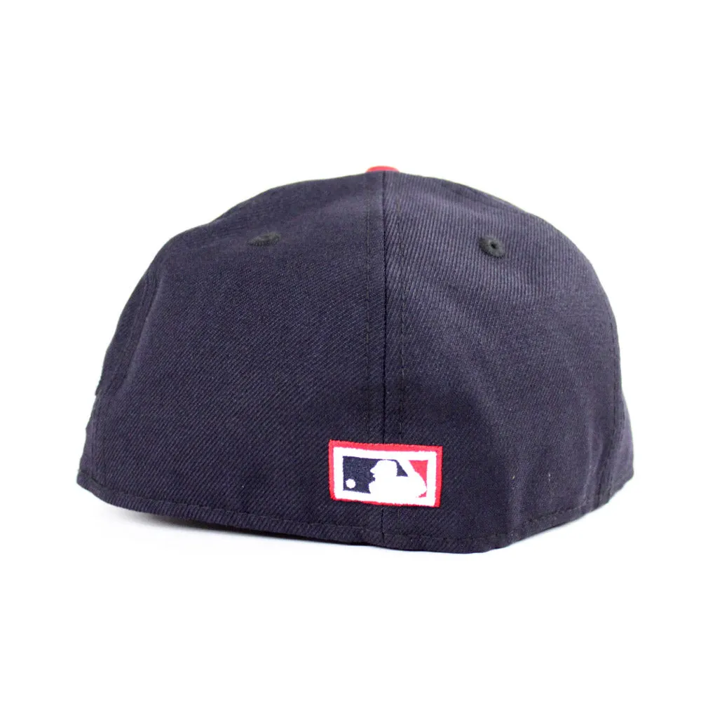 St Louis Cardinals 2004 World Series 59Fifty New Era Fitted Hat (Navy Red Gray Under Brim)
