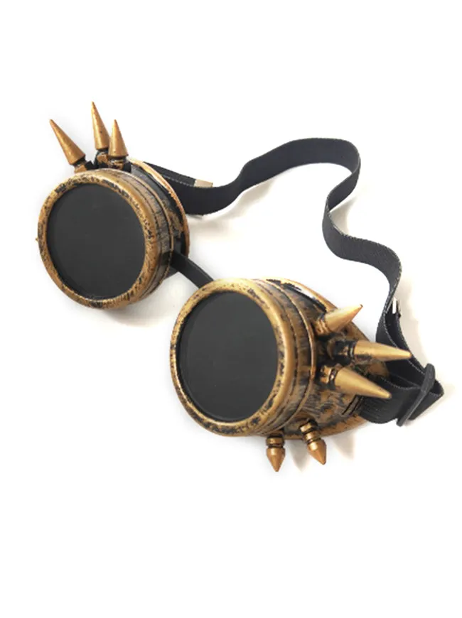 Steampunk Goggles Welding Retro Gothic Cyberpunk Cosplay Costume Accessory Sunglasses