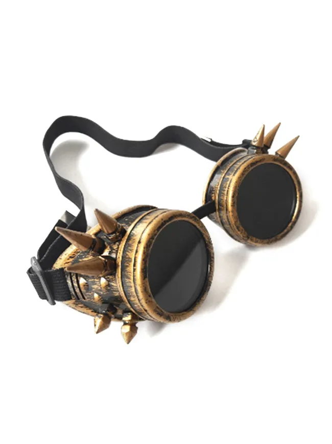 Steampunk Goggles Welding Retro Gothic Cyberpunk Cosplay Costume Accessory Sunglasses
