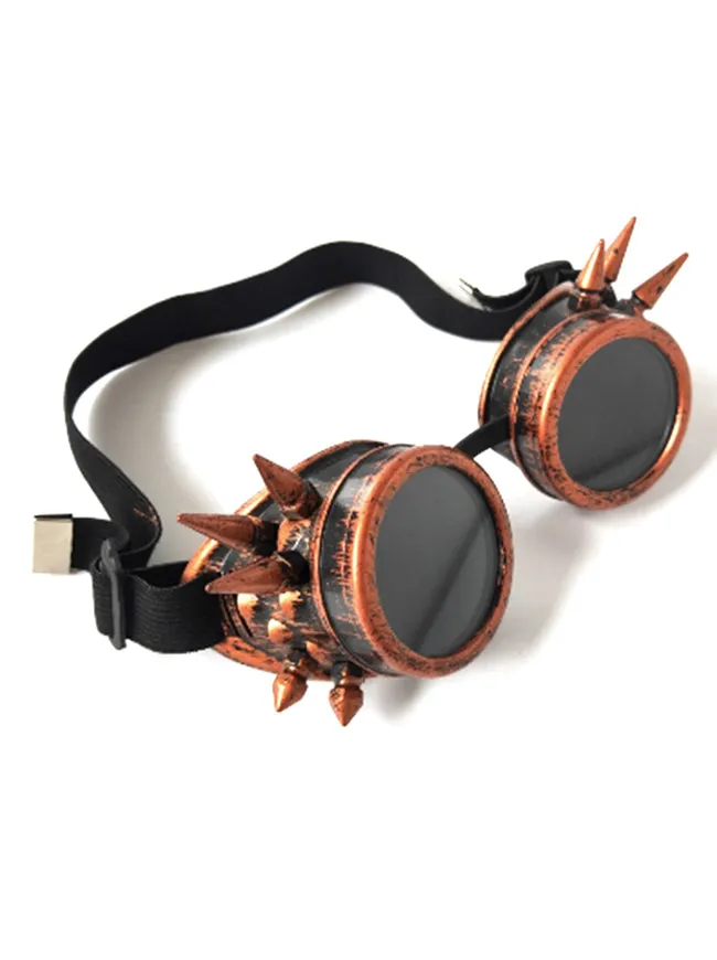 Steampunk Goggles Welding Retro Gothic Cyberpunk Cosplay Costume Accessory Sunglasses