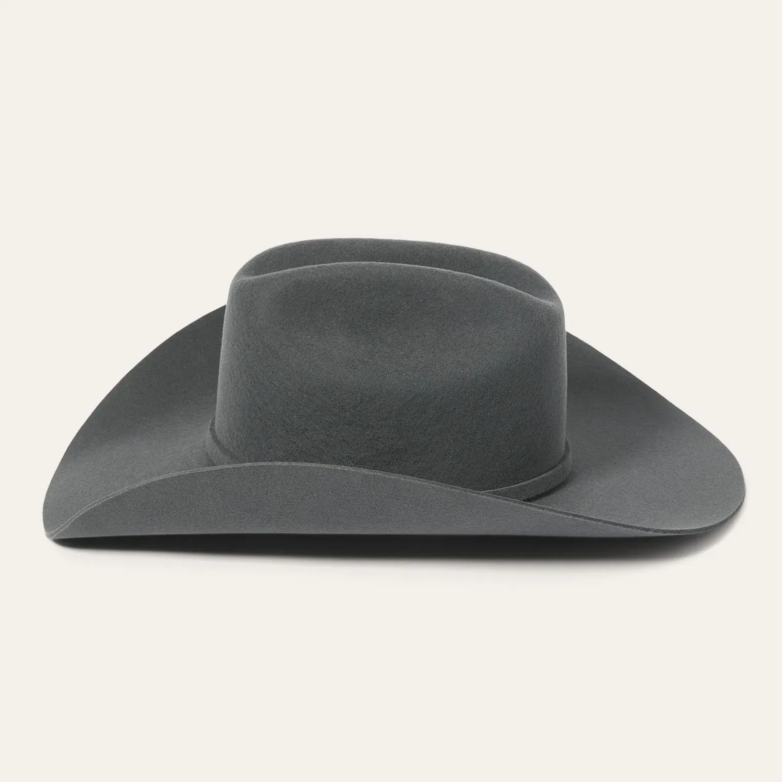 Stetson Mason Granite Grey 4X Wool Felt Cowboy Hat SWMSON-7242