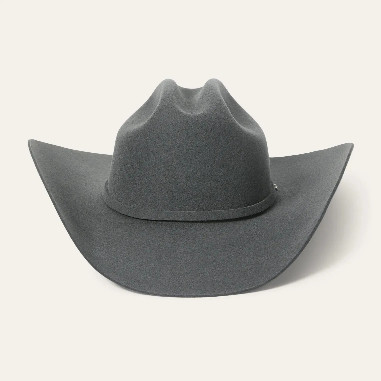 Stetson Mason Granite Grey 4X Wool Felt Cowboy Hat SWMSON-7242