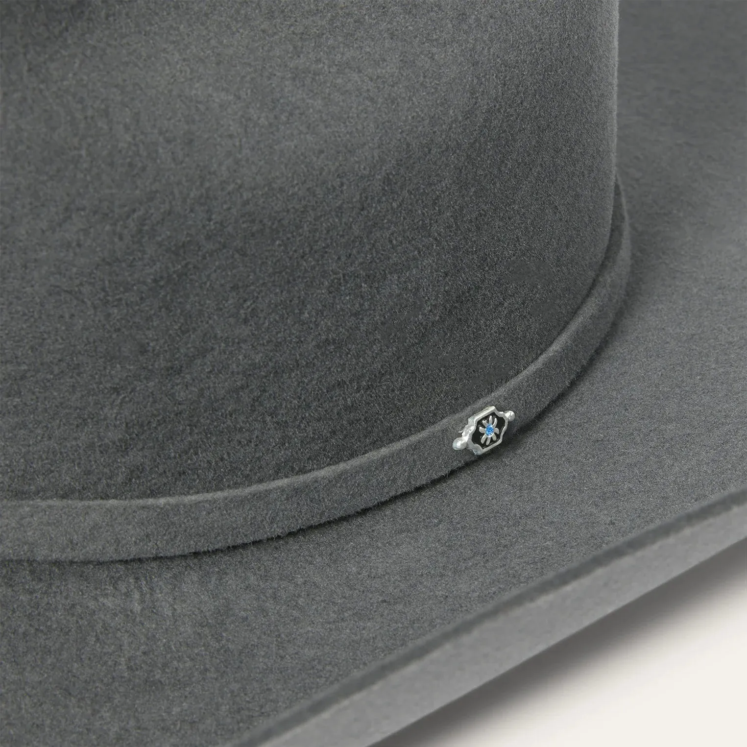 Stetson Mason Granite Grey 4X Wool Felt Cowboy Hat SWMSON-7242