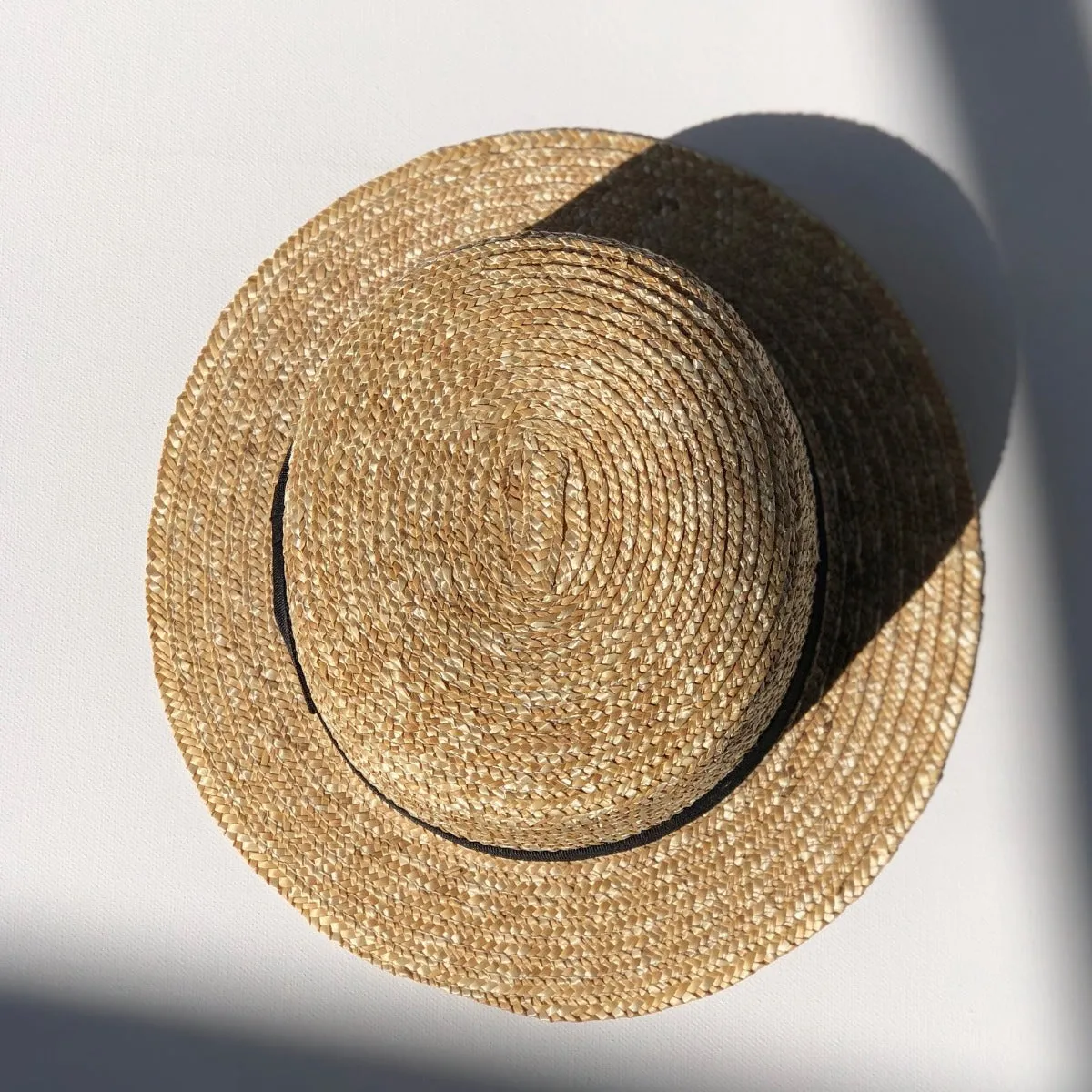 Straw Boater Hat - Child