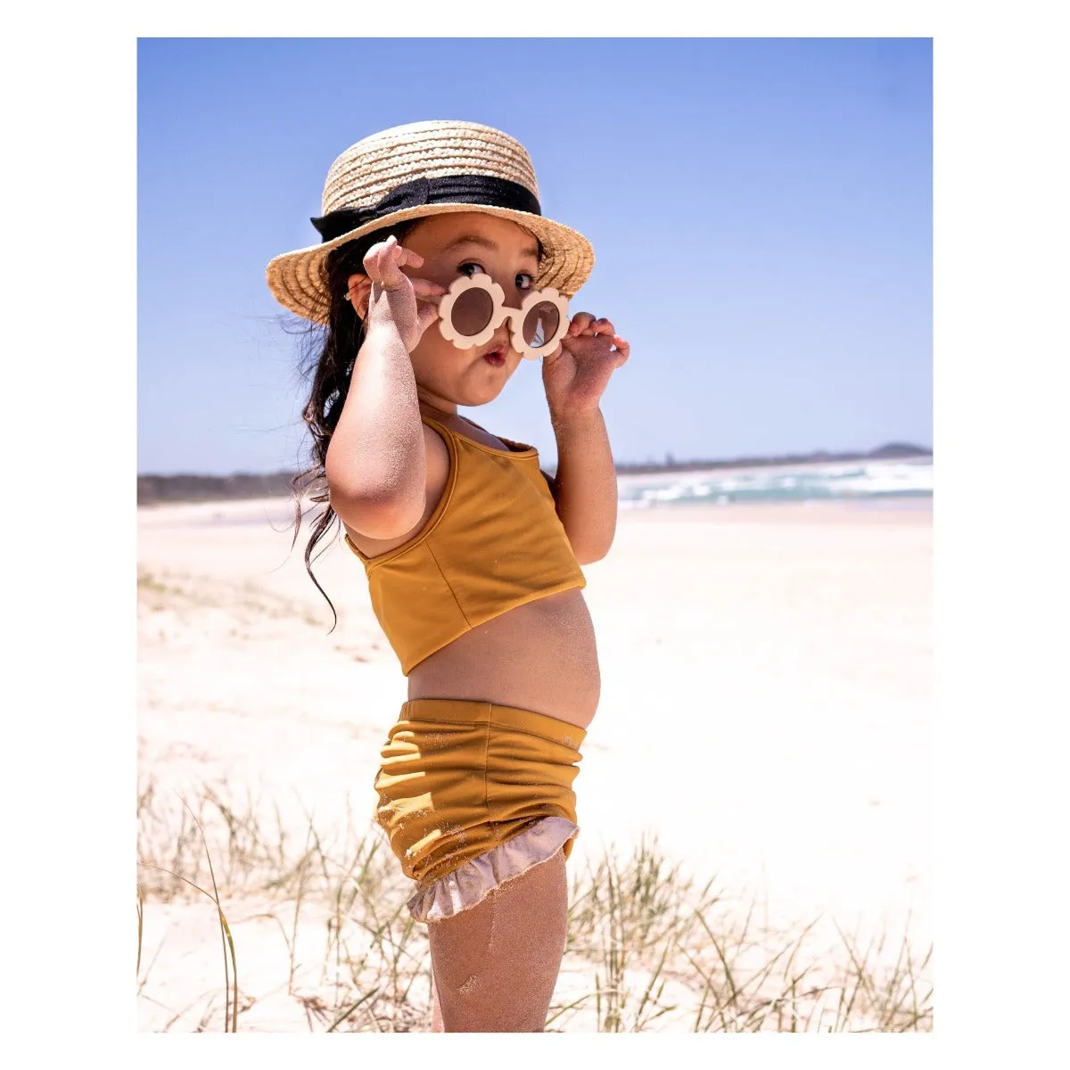 Straw Boater Hat - Child
