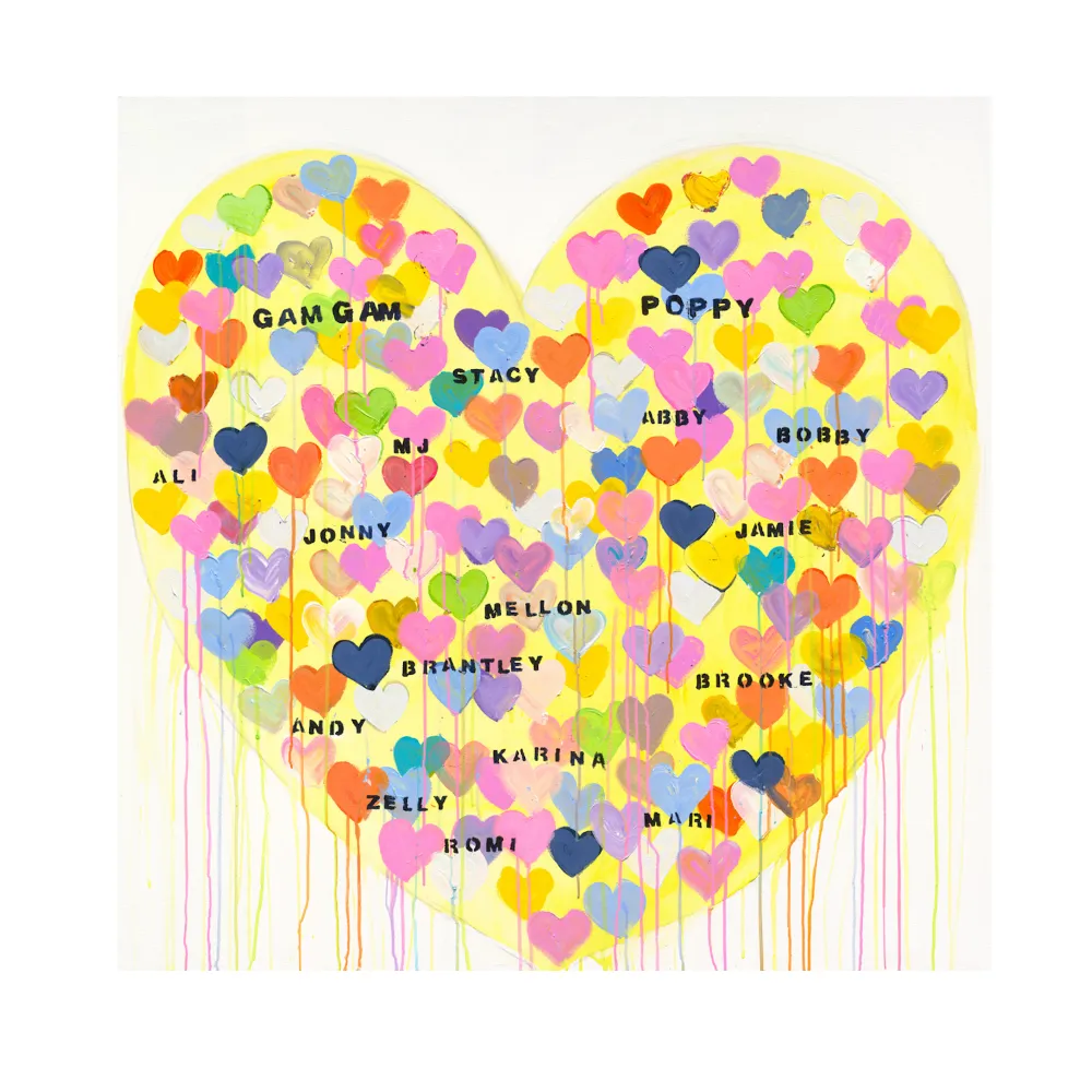 Super Duper Drippy Heart Original Art Commission