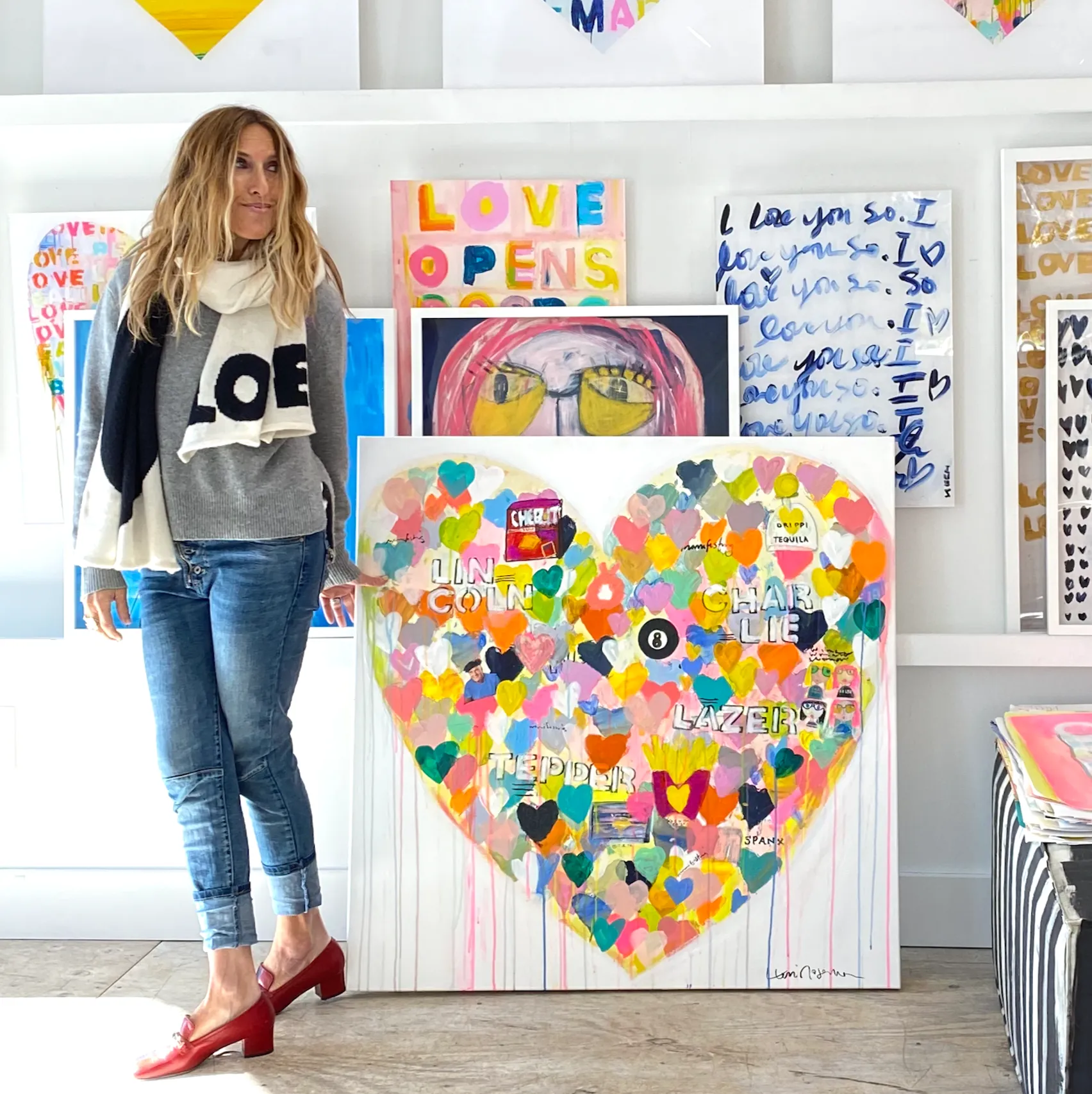 Super Duper Drippy Heart Original Art Commission