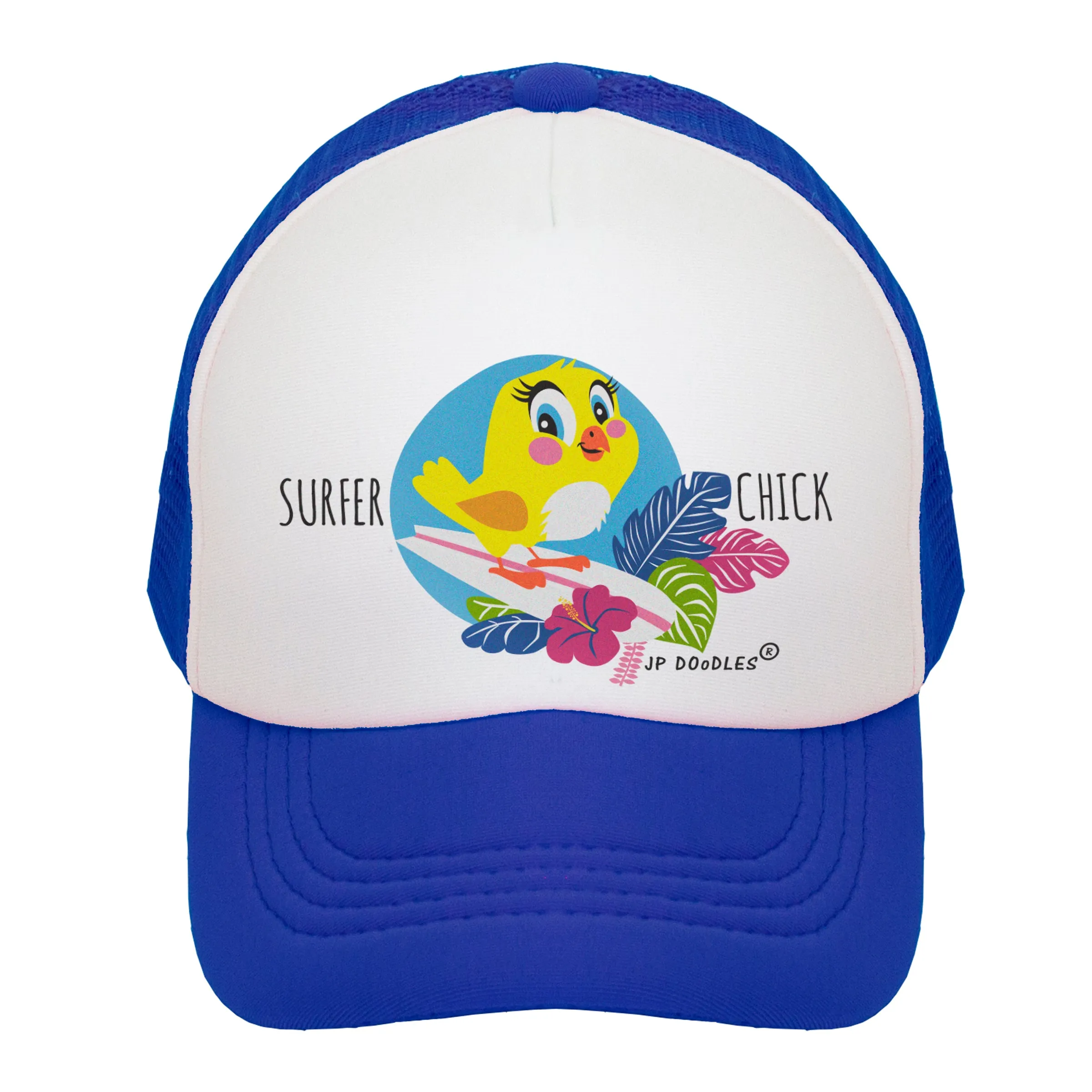 Surfer Chick Kids Trucker Hat