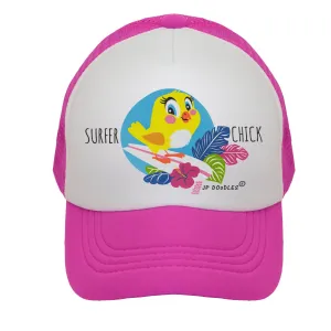 Surfer Chick Kids Trucker Hat