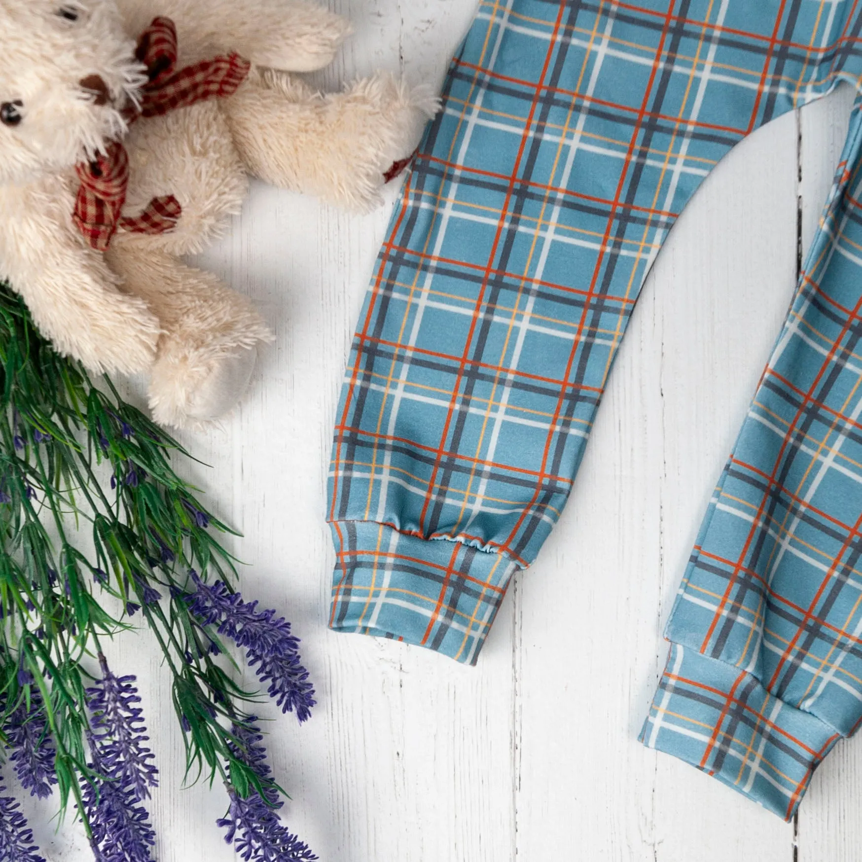 Taffy Tartan Romper