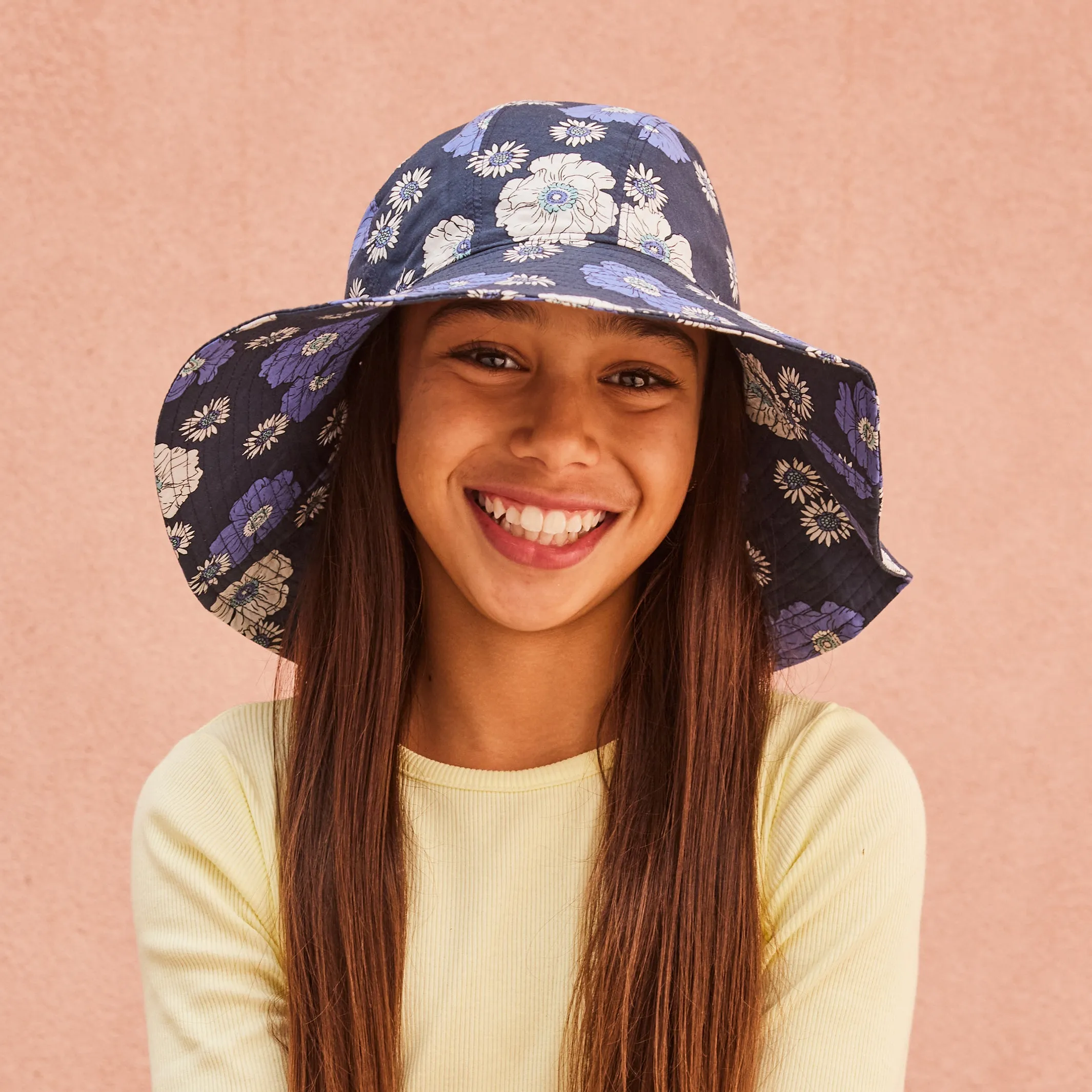 Tammy Bucket Hat - Navy