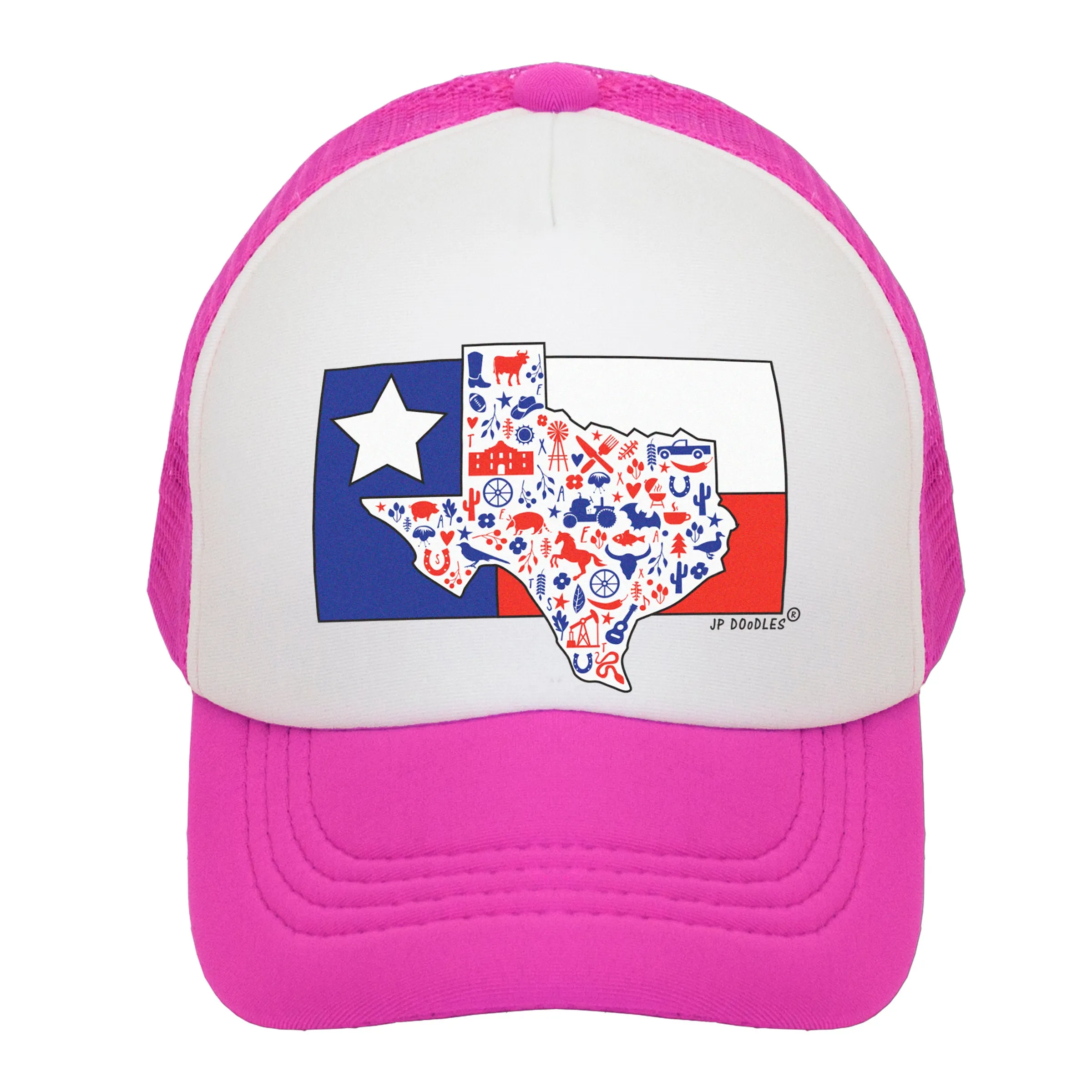 Texas State Flag Kids Trucker Hat