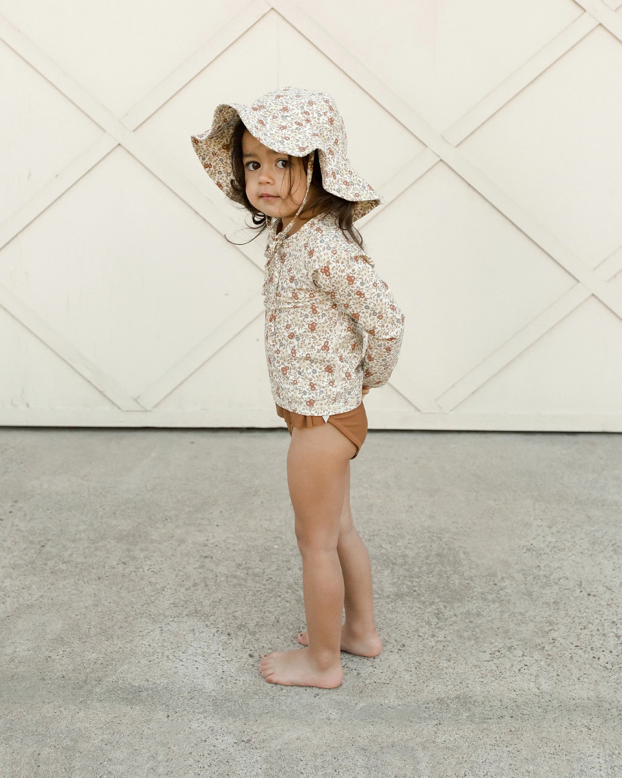 The Floppy Sunhat by Rylee & Cru - Flower Field - BABY