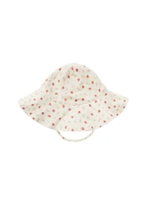 The Floppy Sunhat by Rylee & Cru - Strawberry Field