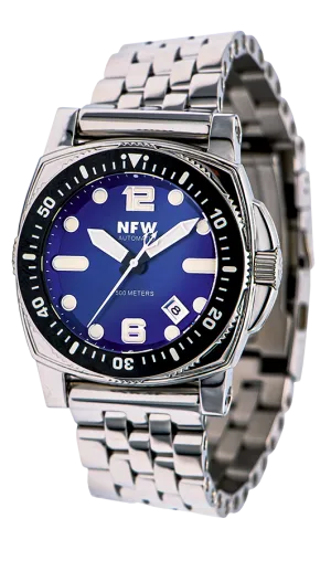 The New Shumate Diver 15820 - Polished Steel