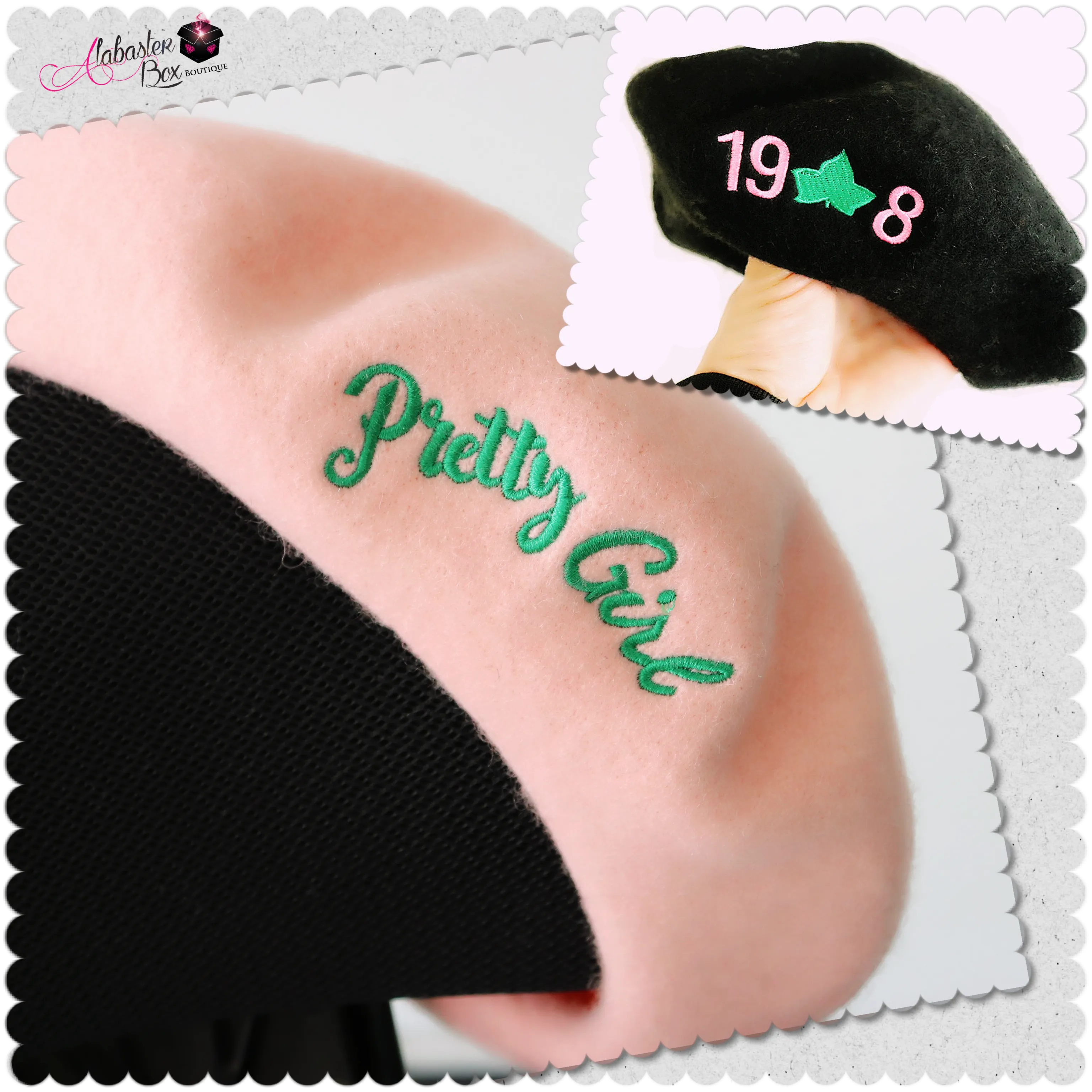 The “Pretty 💕💚 Girl Berets”