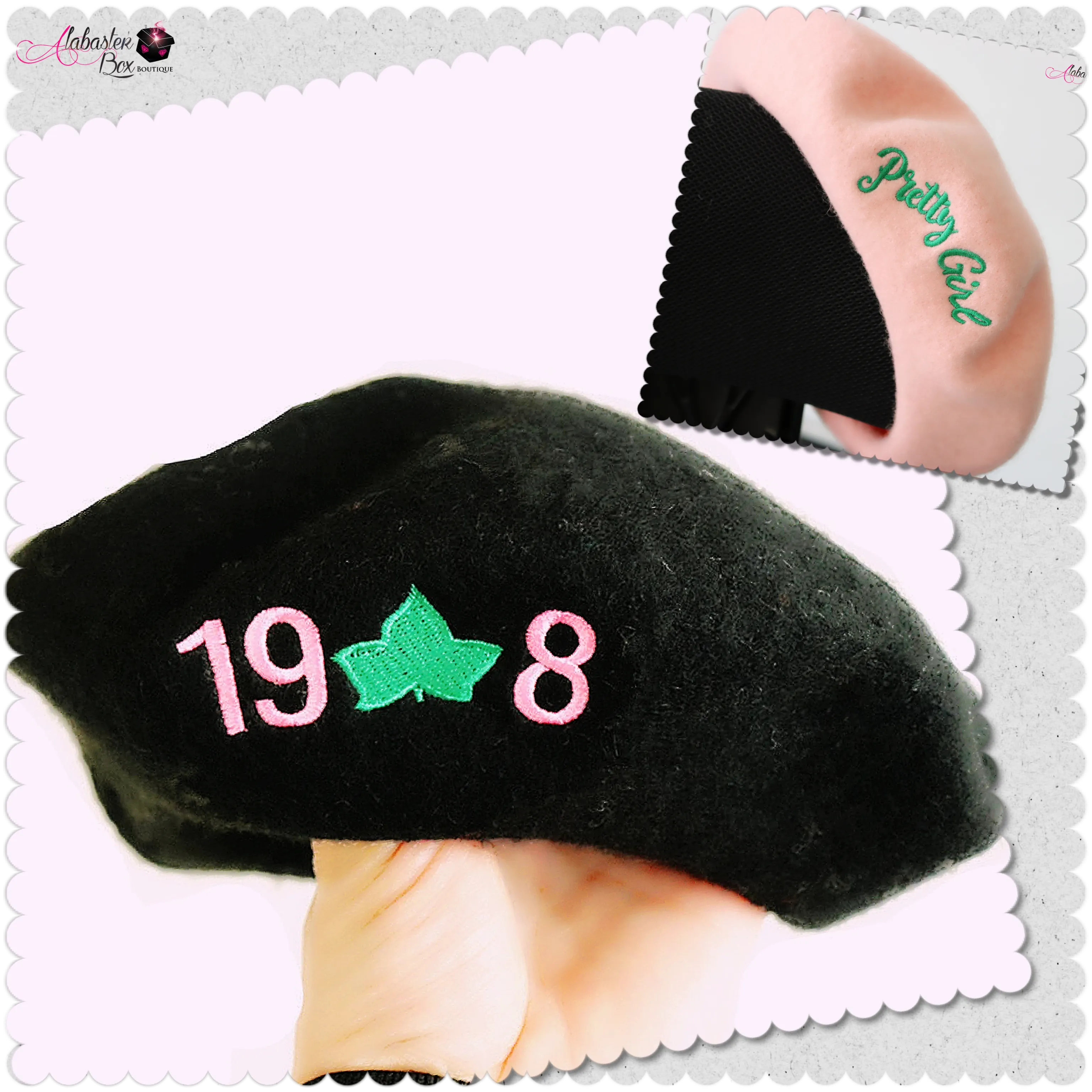 The “Pretty 💕💚 Girl Berets”