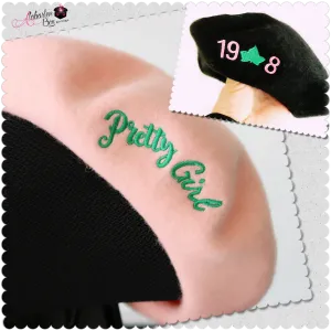 The “Pretty 💕💚 Girl Berets”