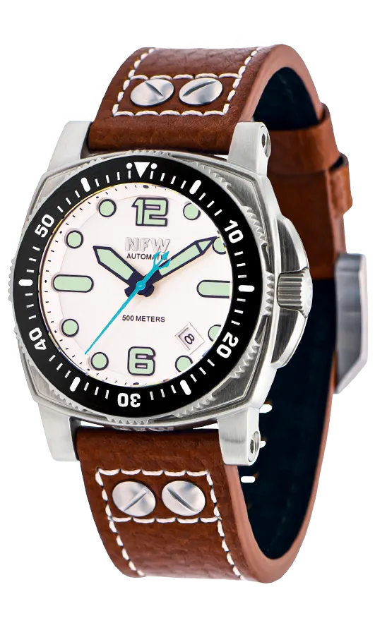 The Shumate Diver 15920 - Brushed Steel
