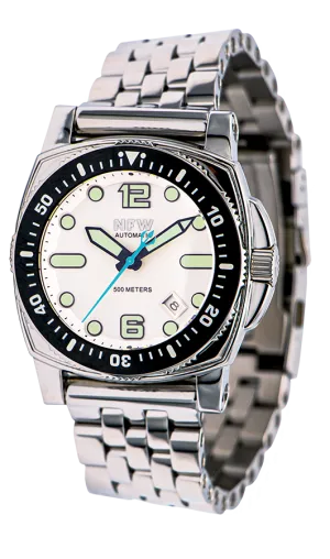 The Shumate Diver 15920 - Polished Steel