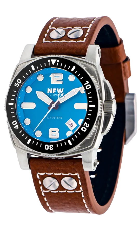 The Shumate Diver 16220 - Brushed Steel