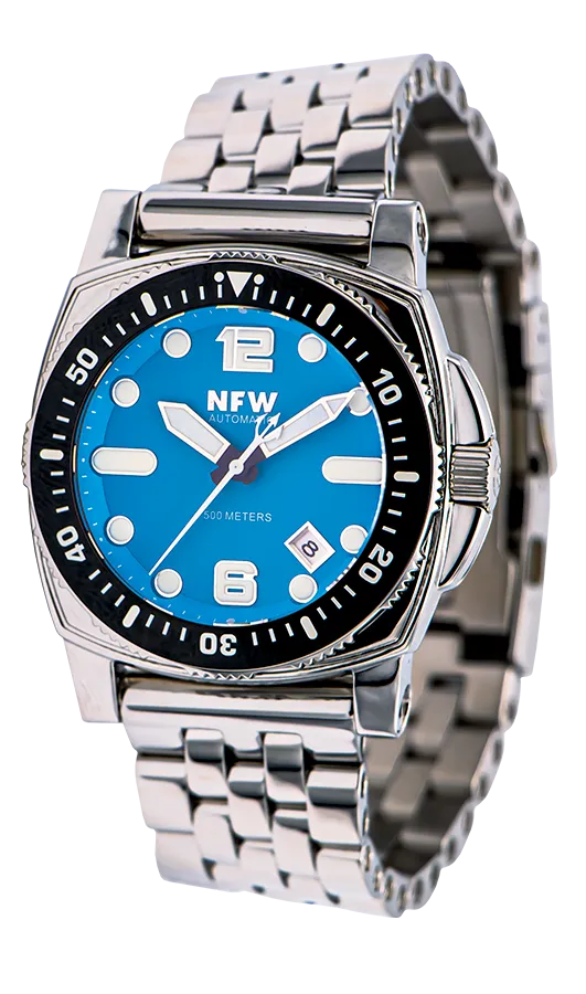 The Shumate Diver 16220 - Polished Steel