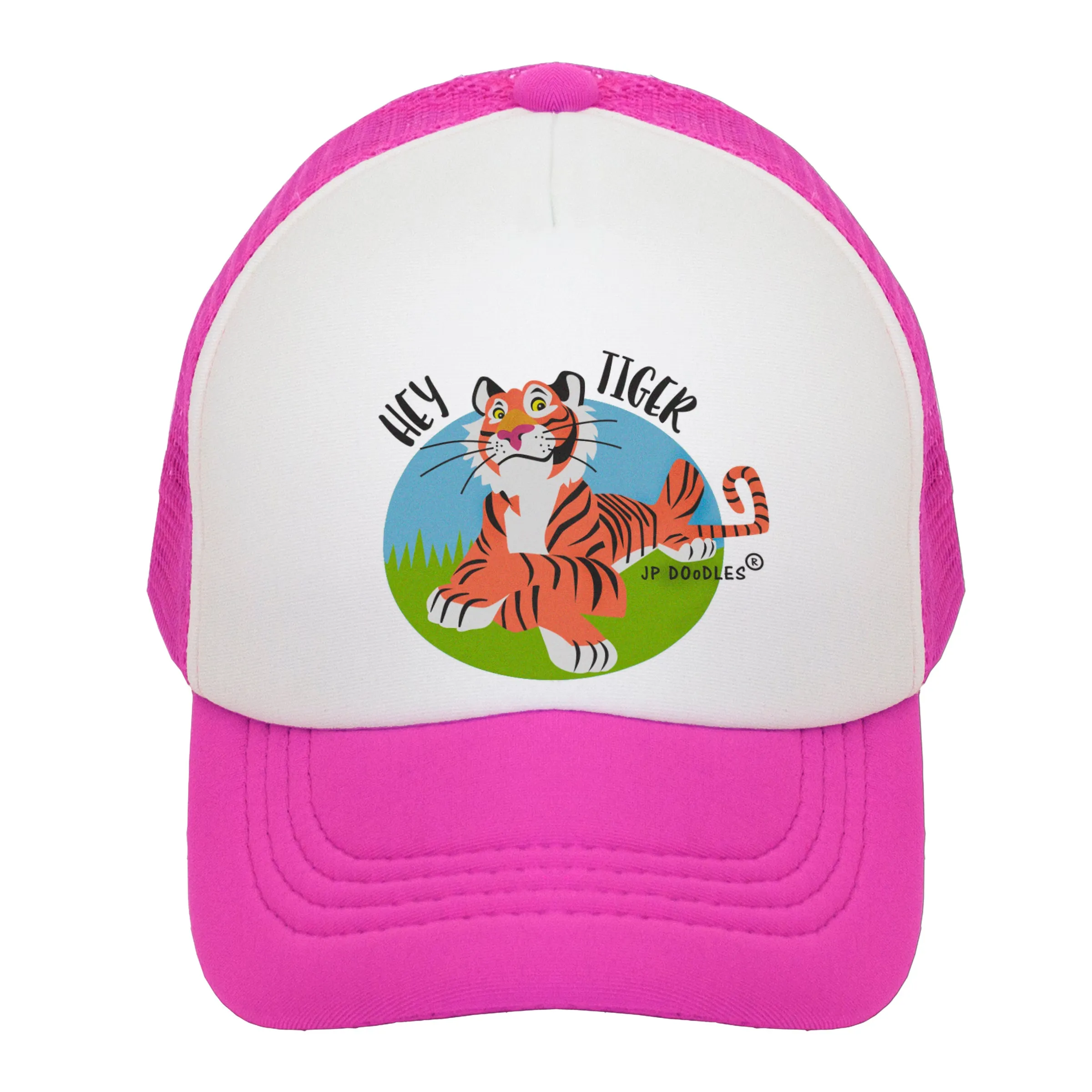 Tiger Kids Trucker Hat